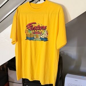 Feature Sinners Club Tee. Brand New. Never worn. Size XL